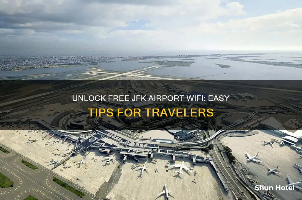how to get free wifi at jfk airport