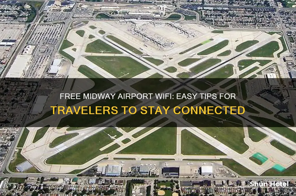 how to get free wifi at midway airport