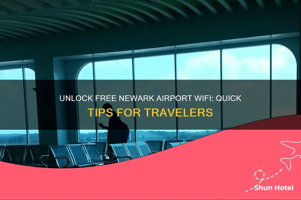 how to get free wifi at newark airport