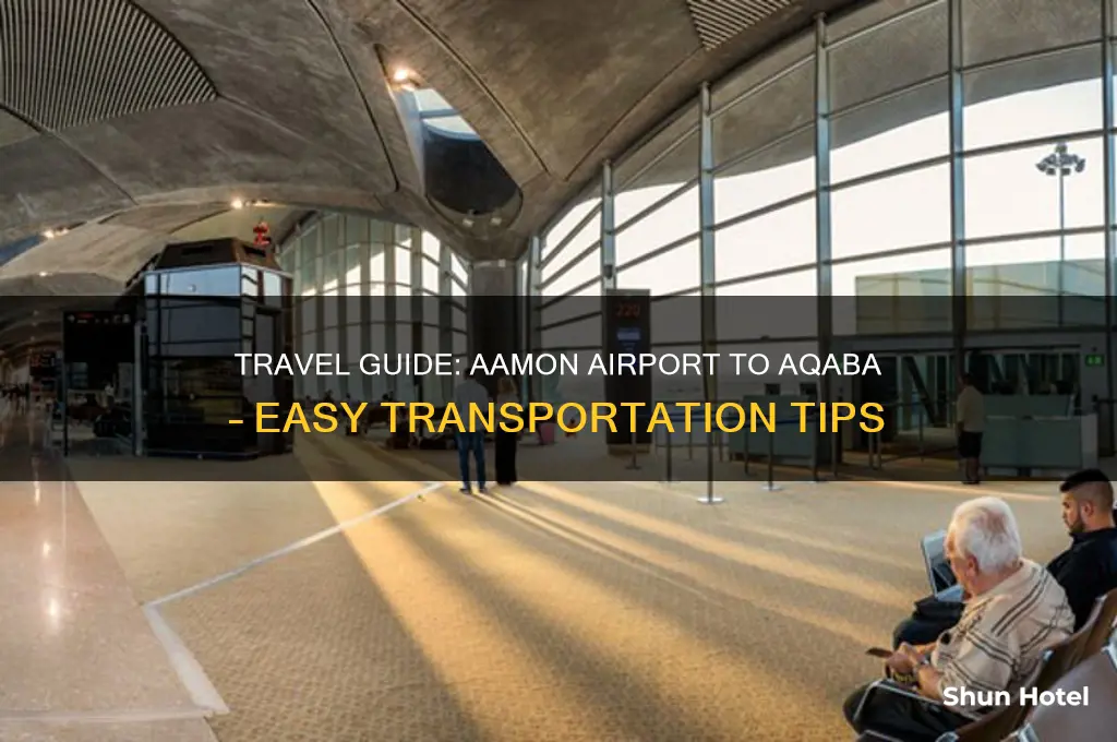 how to get from aamon airport to aqaba
