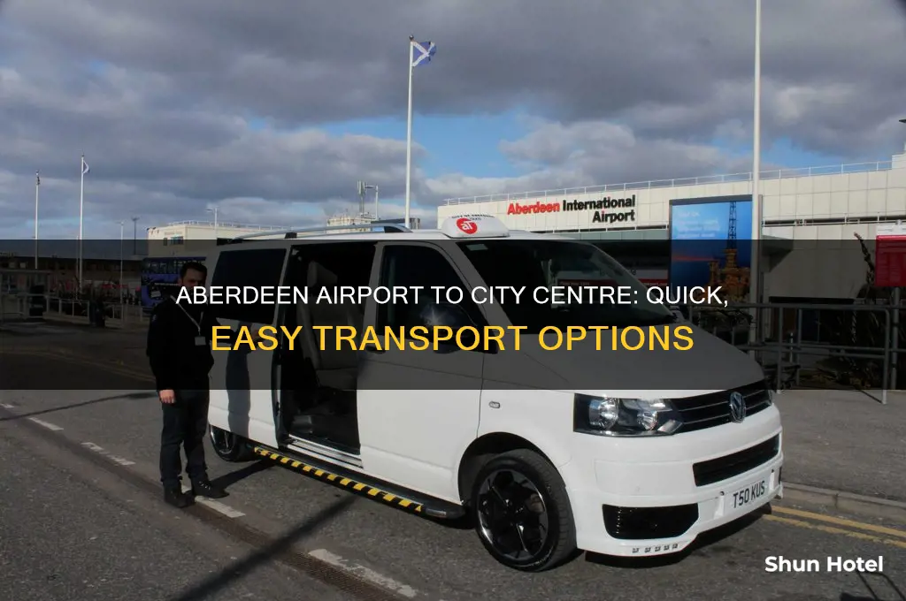 how to get from aberdeen airport to city centre