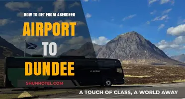 Aberdeen Airport to Dundee: Easy Travel Guide & Transport Options