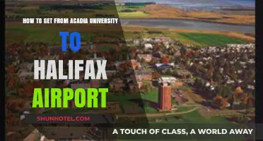 Traveling from Acadia University to Halifax Airport: A Quick Guide