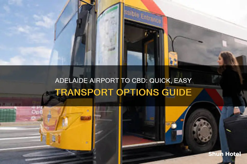 how to get from adelaide airport to cbd