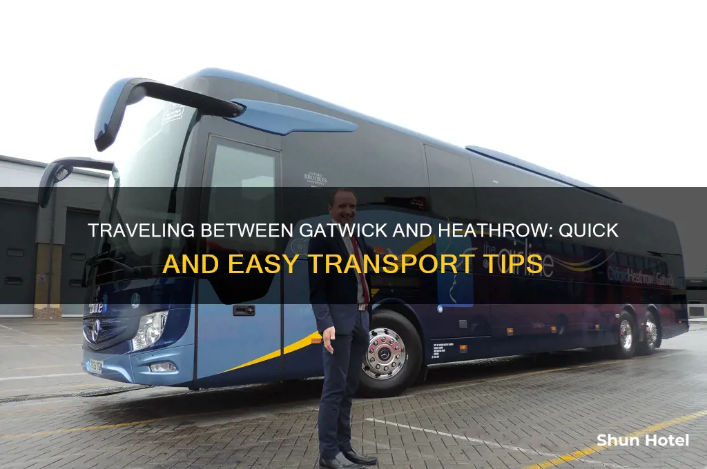 how to get from agatwick irport to heathrow airport