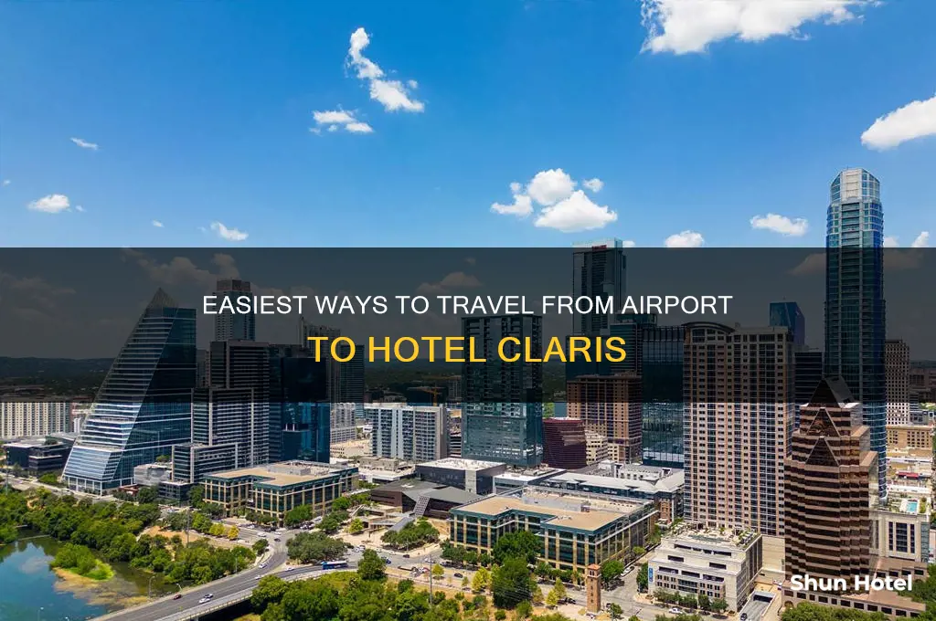 how to get from airport hotel claris