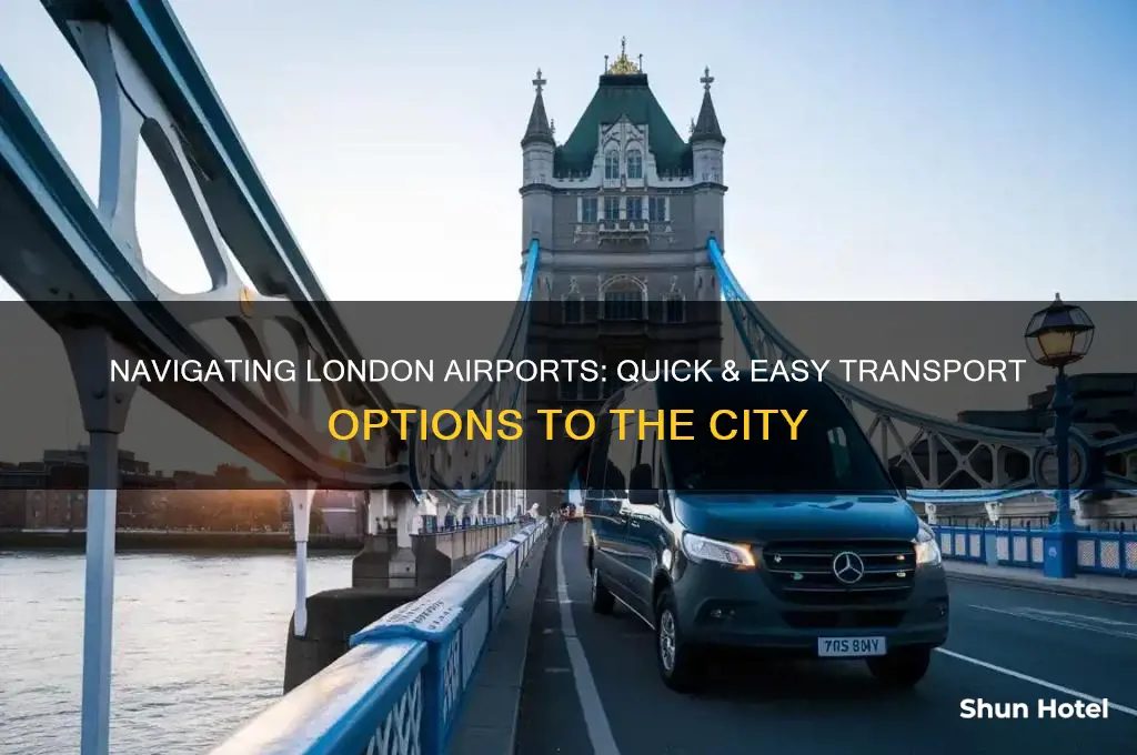 how to get from airport in london