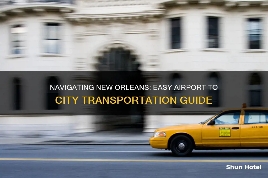 how to get from airport in new orleans