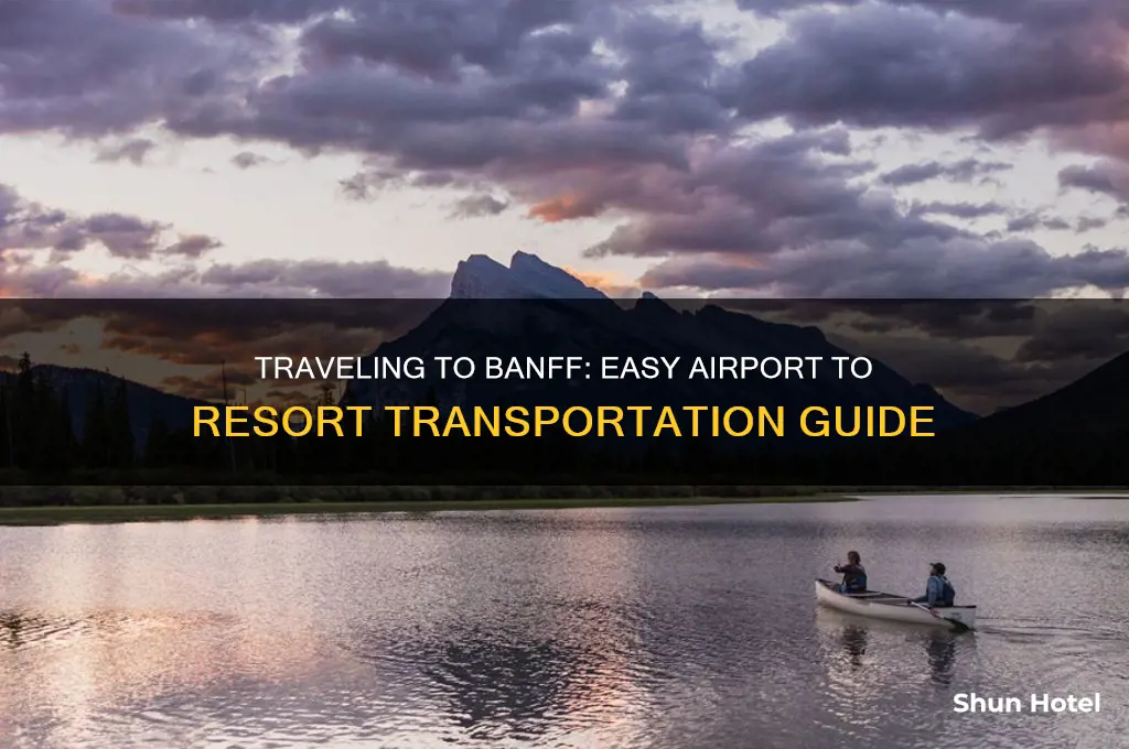 how to get from airport to banff