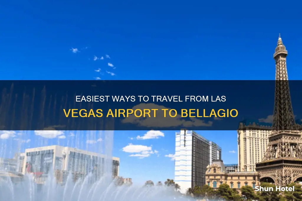 how to get from airport to bellagio
