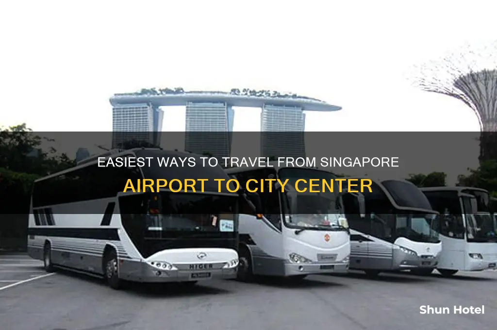 how to get from airport to city singapore