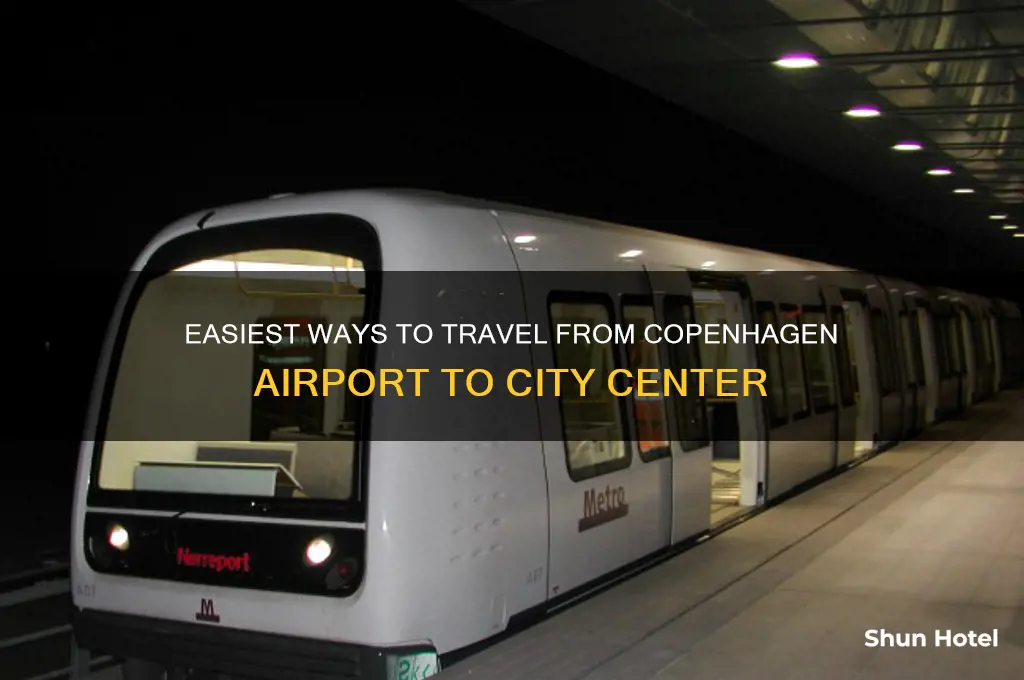 how to get from airport to copenhagen