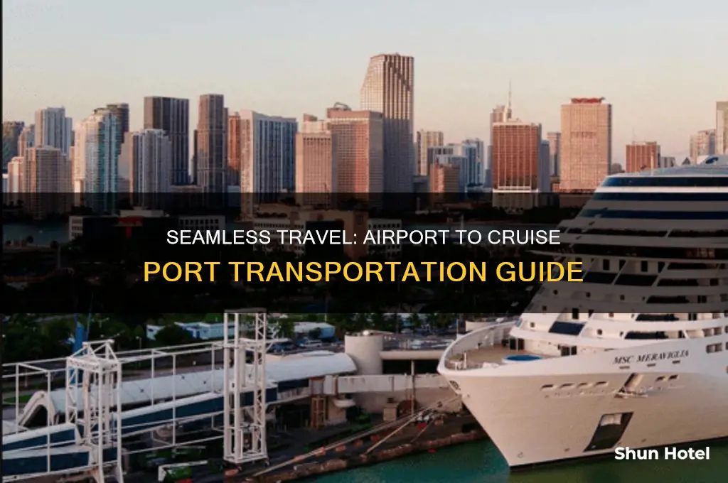 how to get from airport to cruise port
