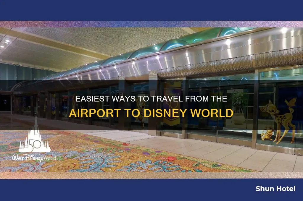 how to get from airport to disney