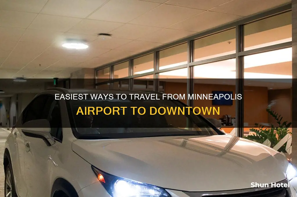 how to get from airport to downtown minneapolis