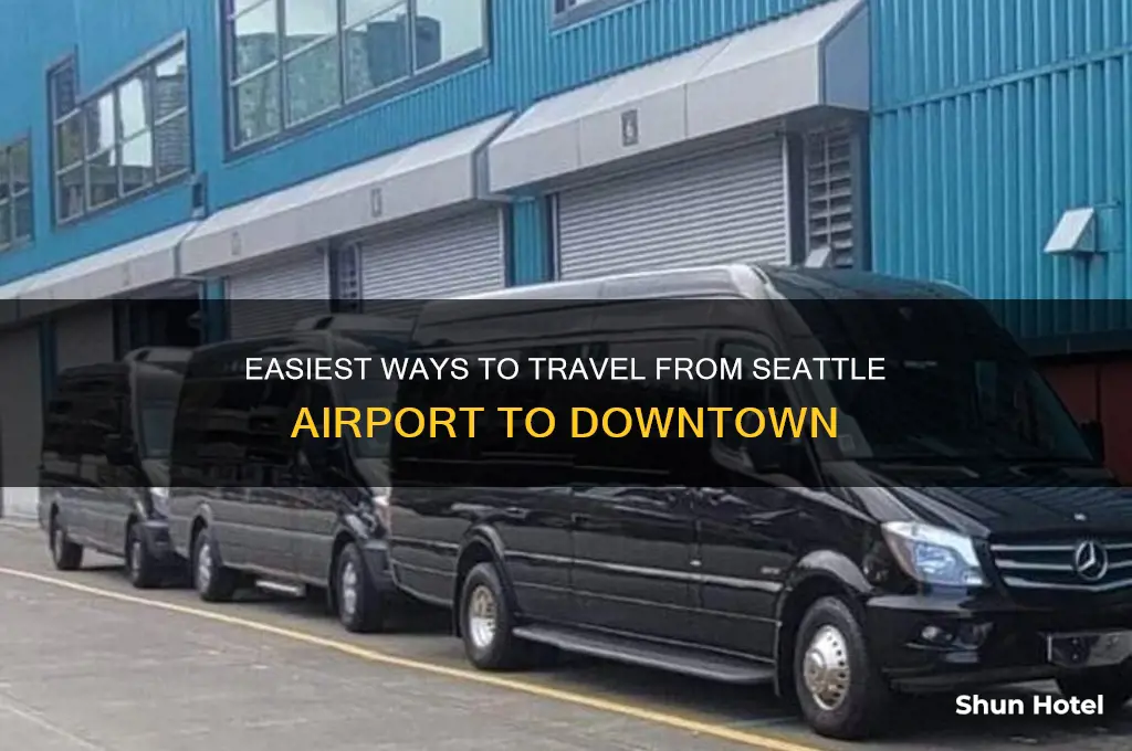 how to get from airport to downtown seattle
