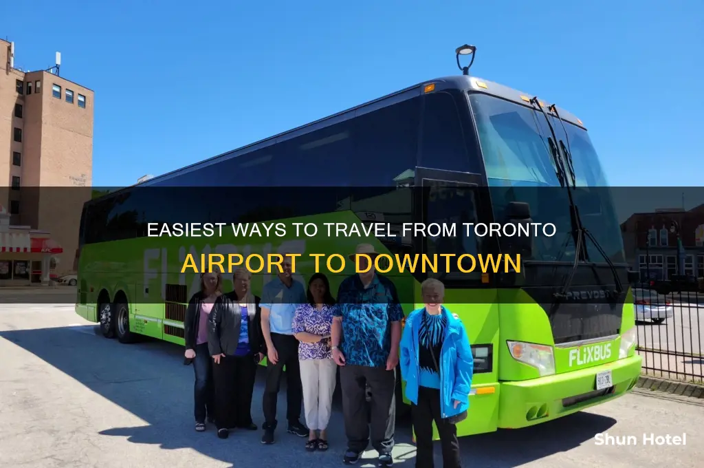 how to get from airport to downtown toronto
