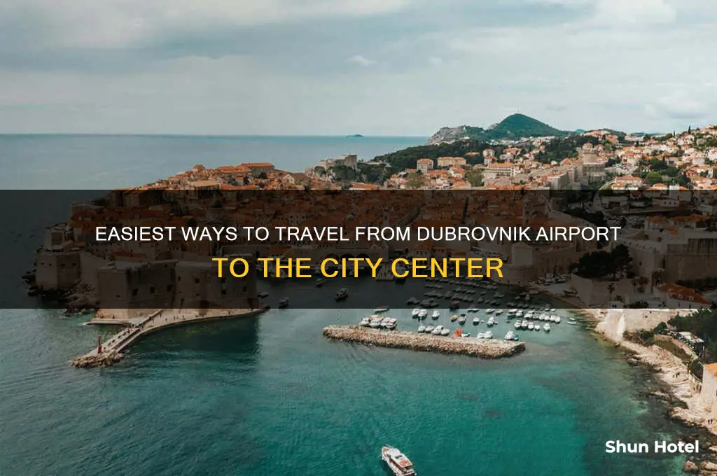 how to get from airport to dubrovnik