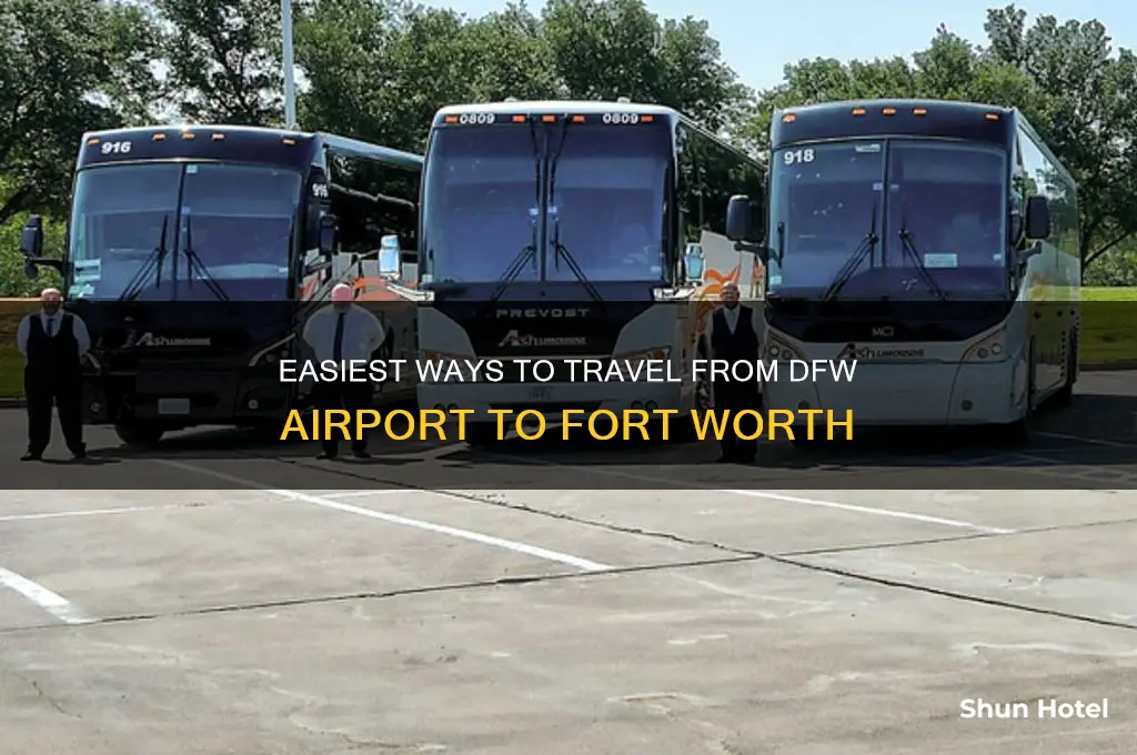how to get from airport to fort worth