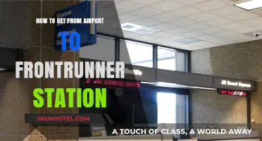 Easiest Ways to Reach Frontrunner Station from the Airport