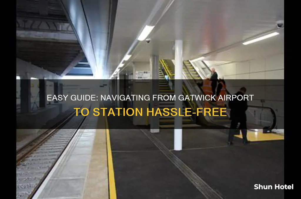 how to get from airport to gatwick airport station