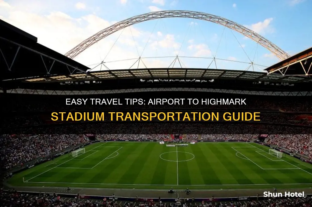 how to get from airport to highmark stadium