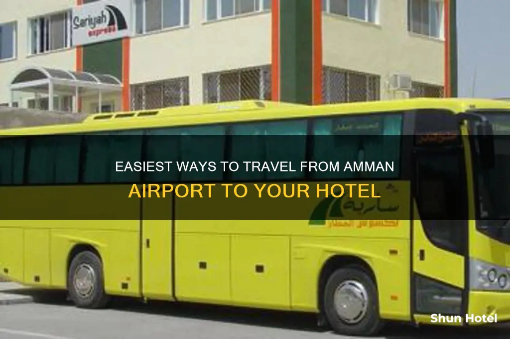 how to get from airport to hotel in amman
