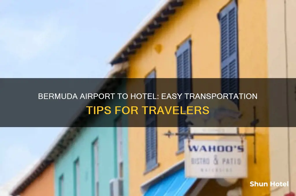 how to get from airport to hotel in bermuda