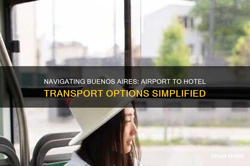 how to get from airport to hotel in buenos aires