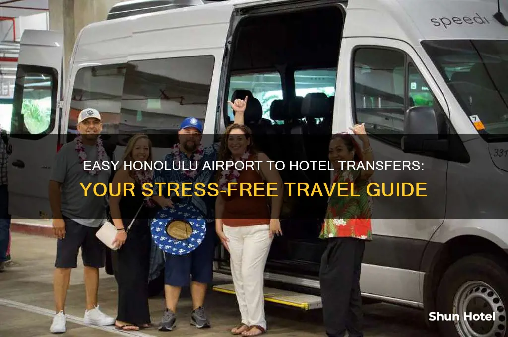 how to get from airport to hotel in honolulu