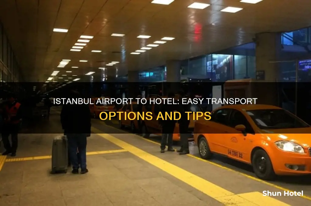 how to get from airport to hotel in istanbul