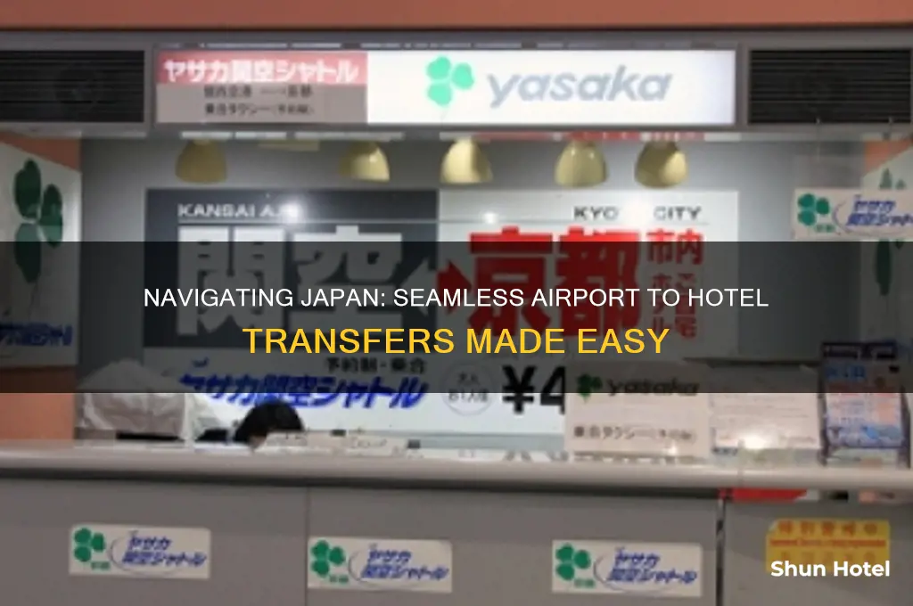 how to get from airport to hotel in japan