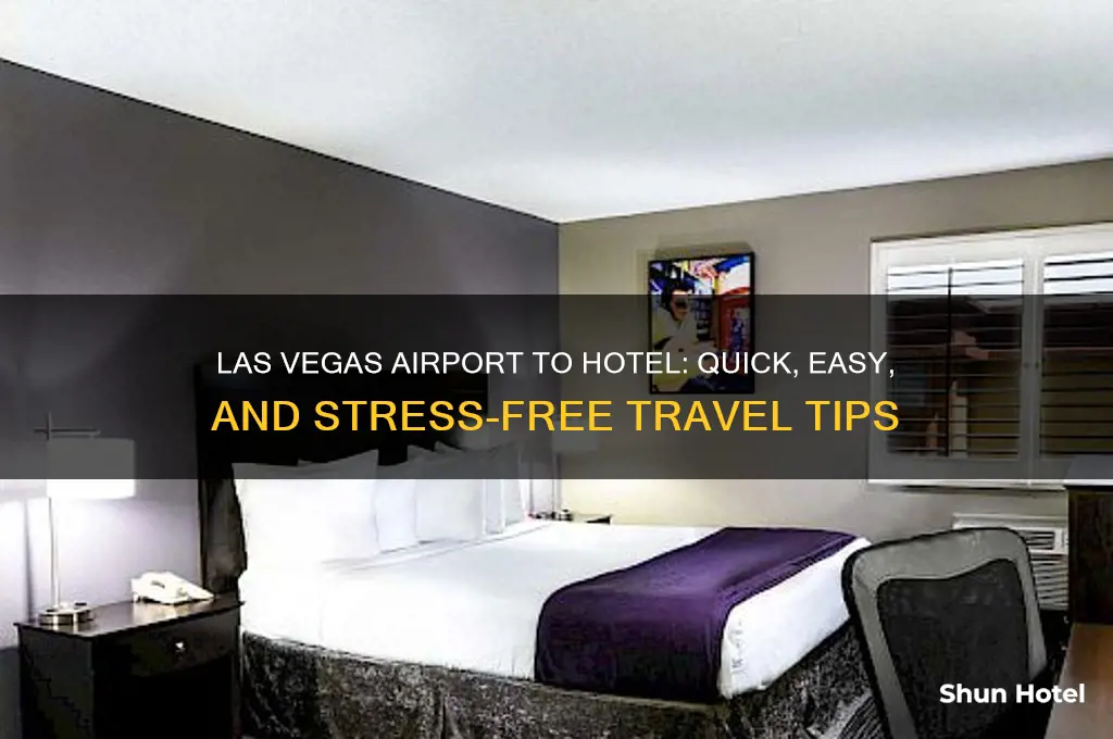how to get from airport to hotel in las vegas
