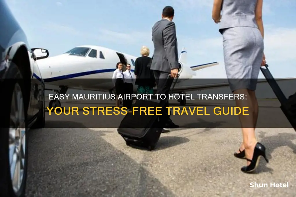 how to get from airport to hotel in mauritius