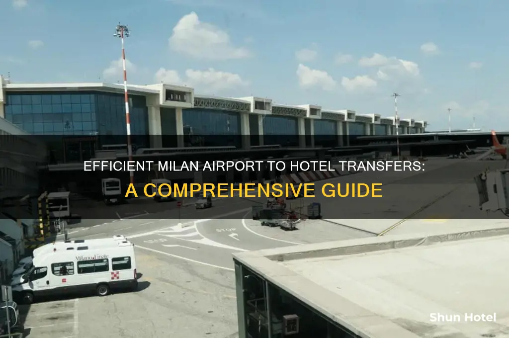 how to get from airport to hotel in milan