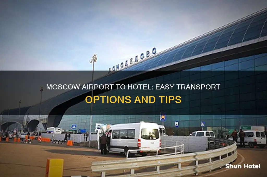 how to get from airport to hotel in moscow