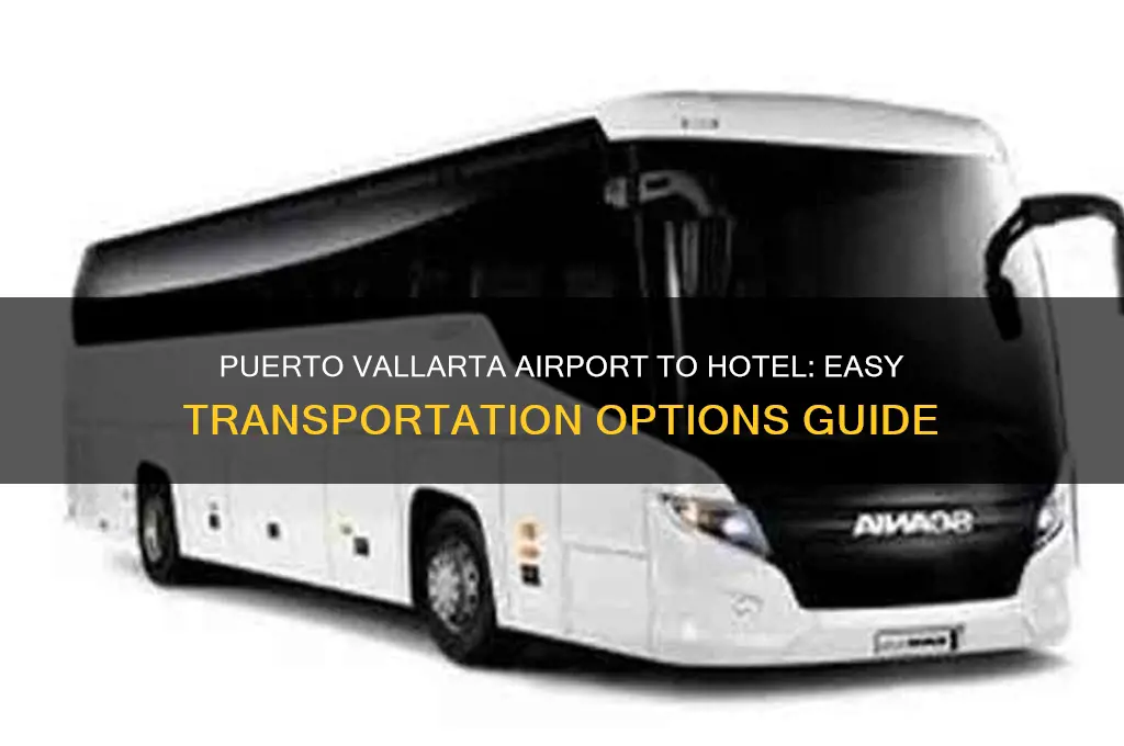 how to get from airport to hotel in puerto vallarta
