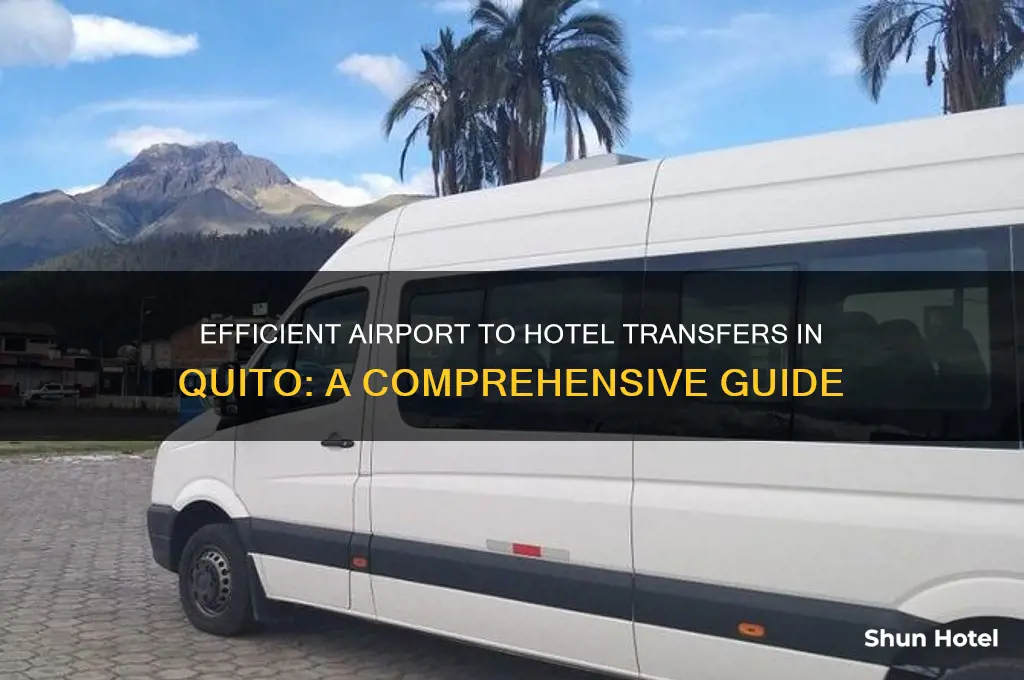 how to get from airport to hotel in quito