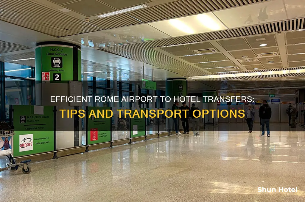 how to get from airport to hotel in rome