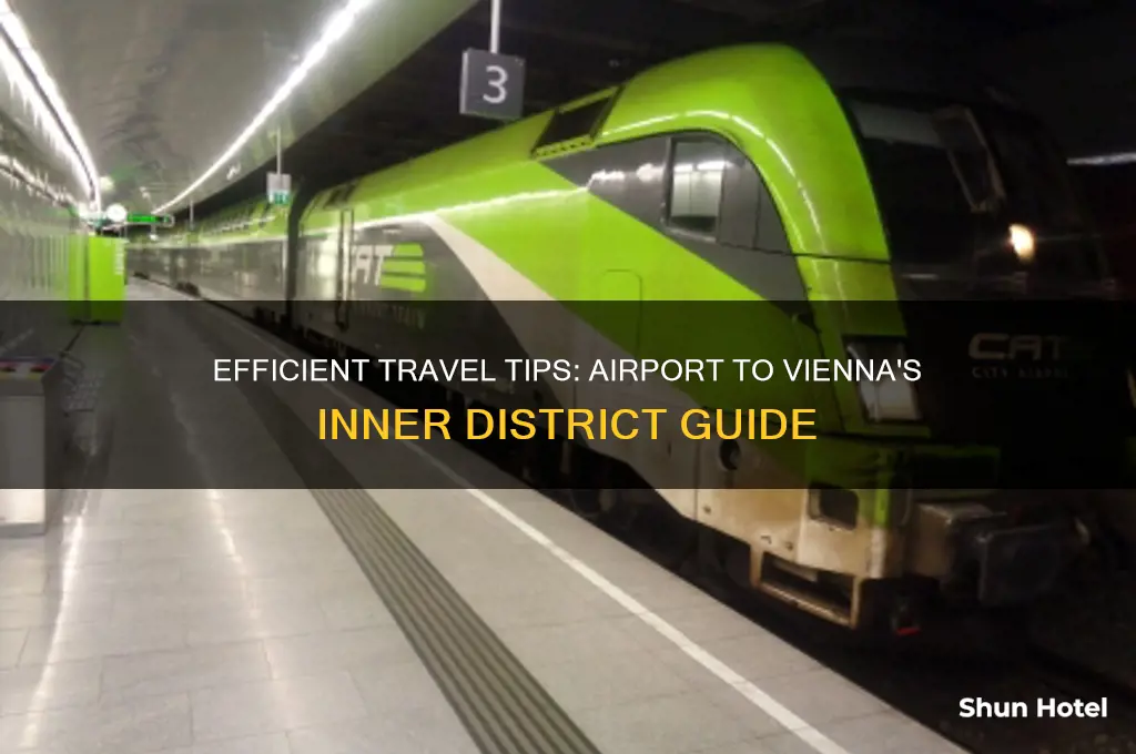 how to get from airport to inner district vienna