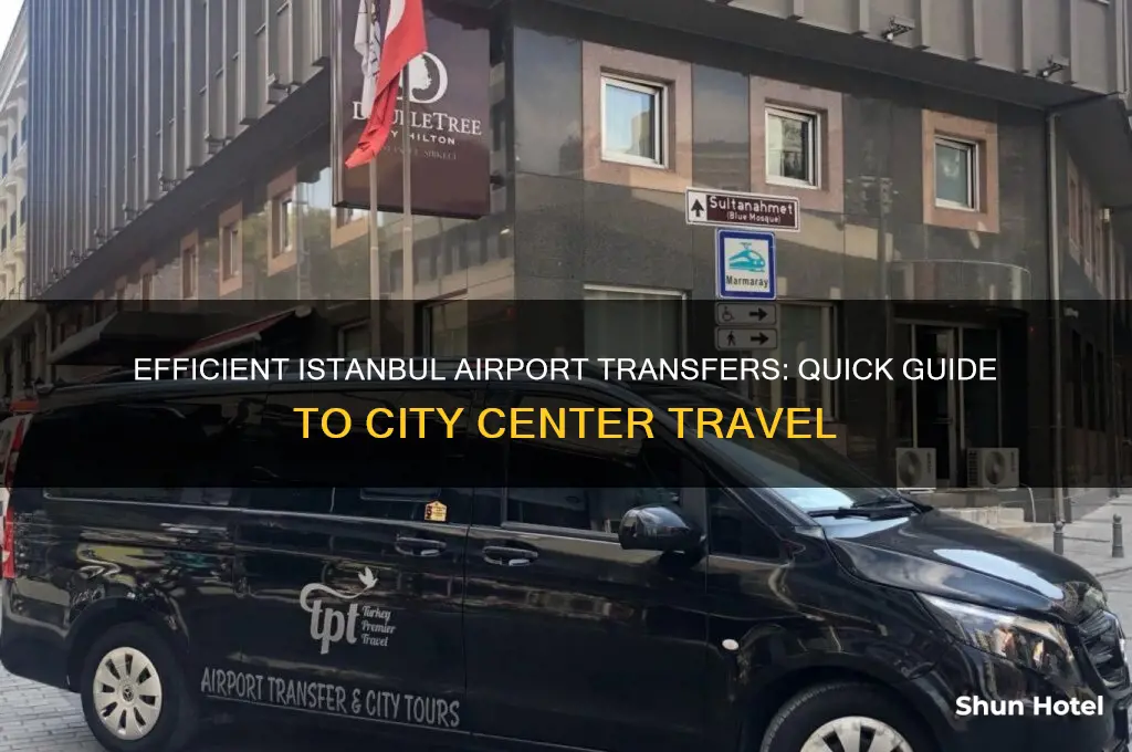 how to get from airport to istanbul