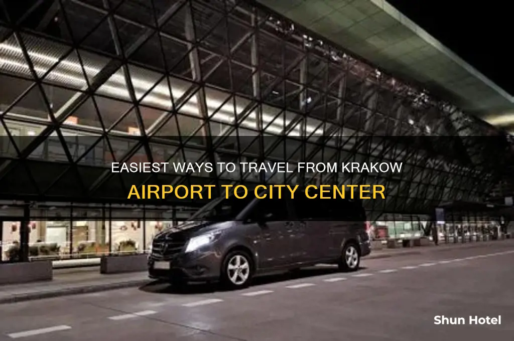 how to get from airport to krakow