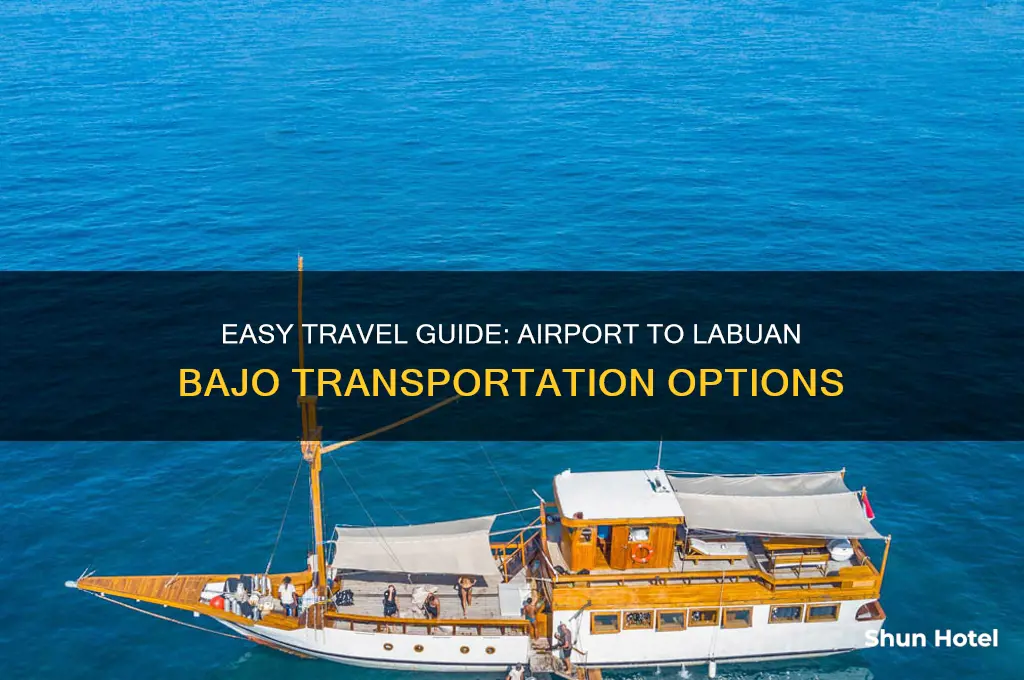 how to get from airport to labuan bajo