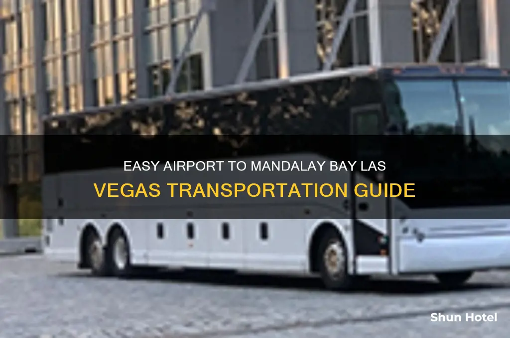 how to get from airport to mandalay bay las vegas
