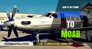 Easiest Ways to Travel from the Airport to Moab, Utah