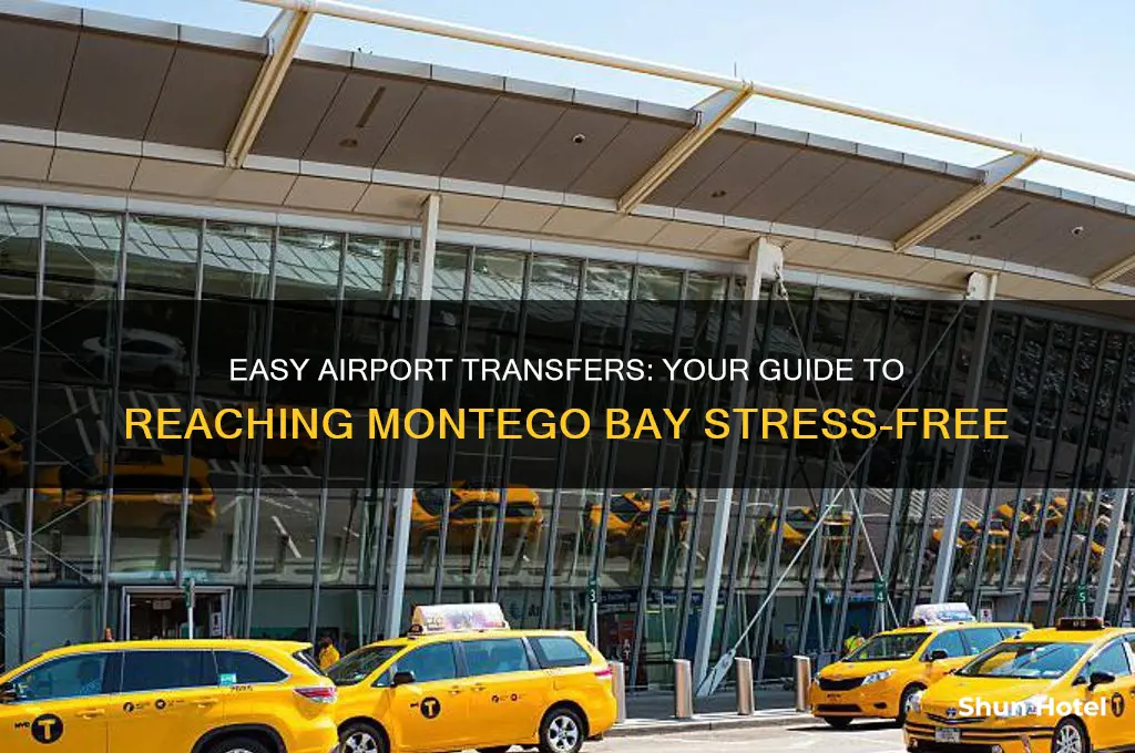 how to get from airport to montego bay