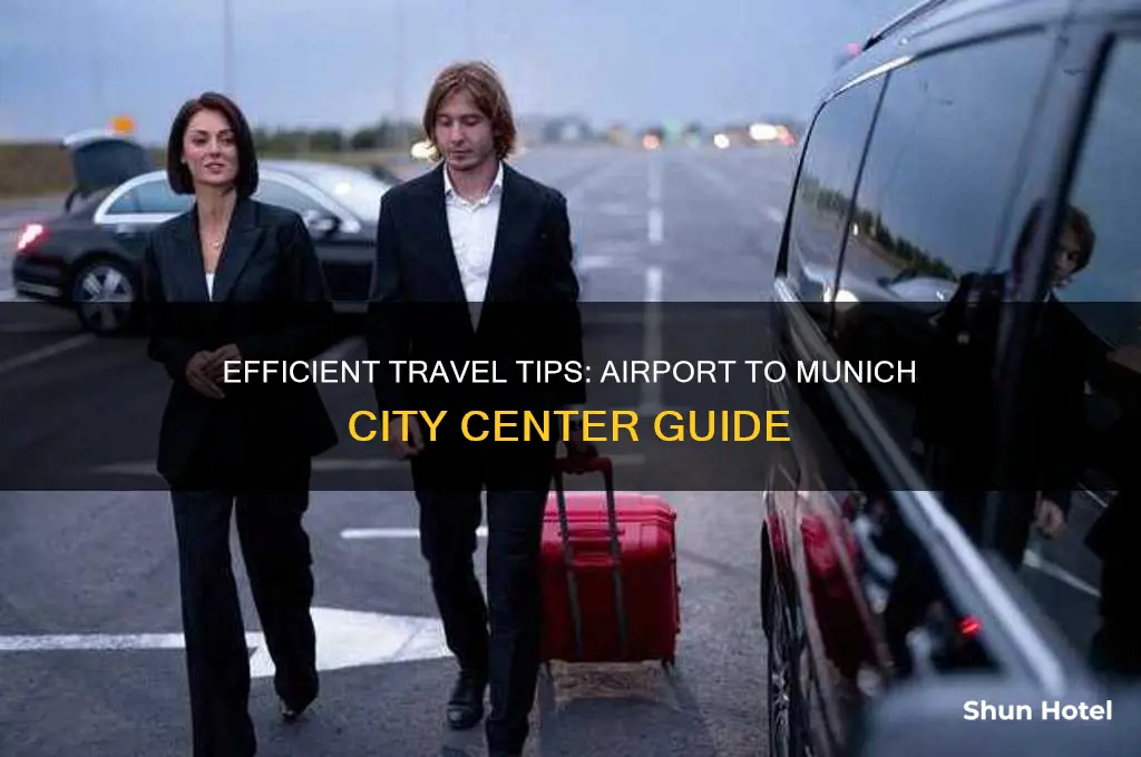 how to get from airport to munich