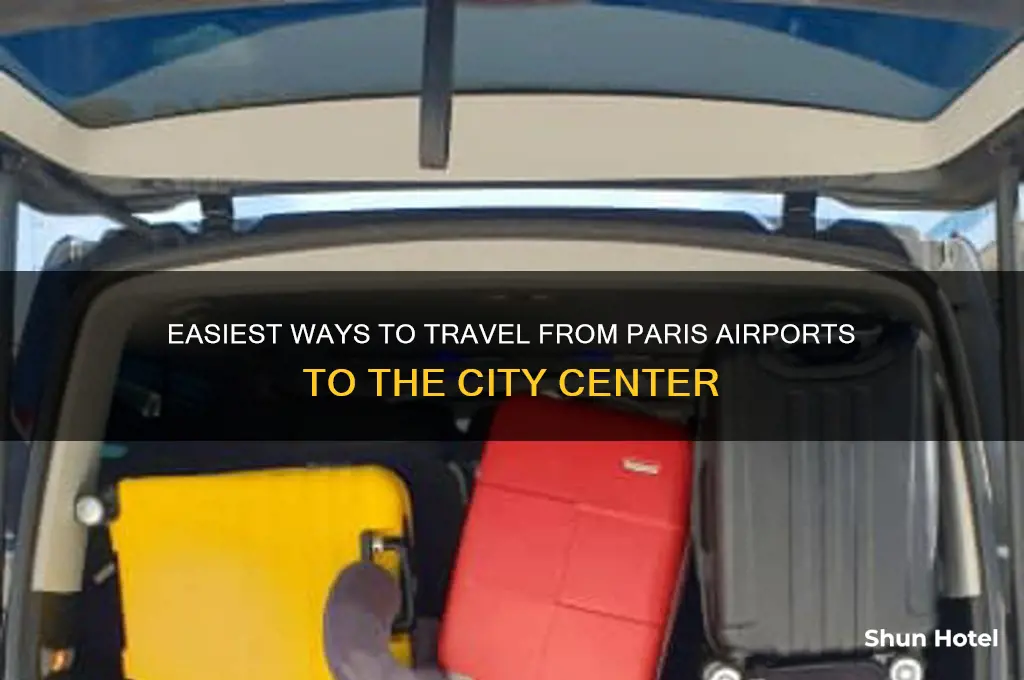 how to get from airport to paris