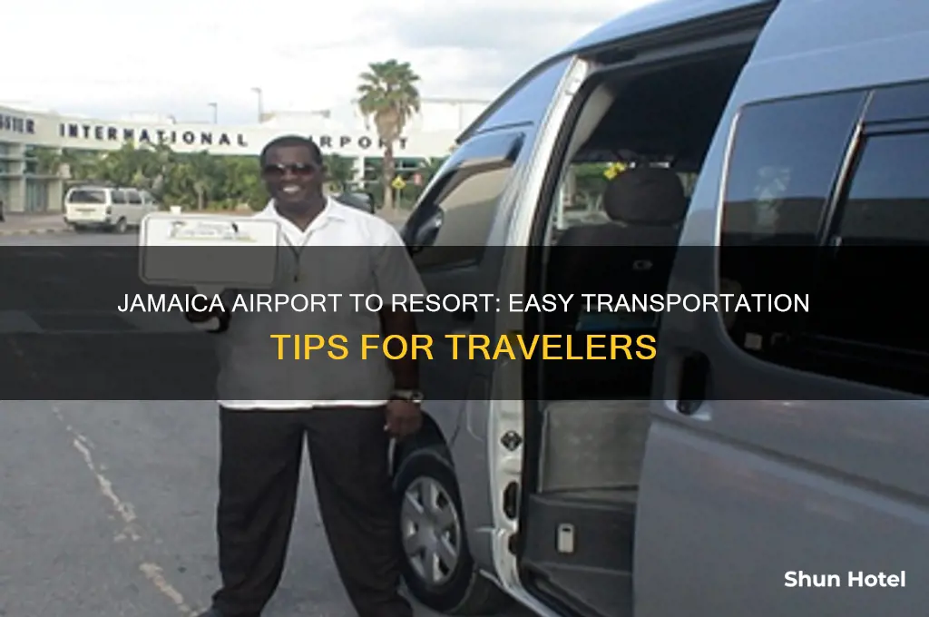 how to get from airport to resort in jamaica