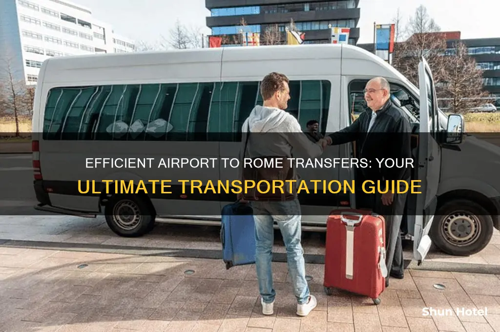 how to get from airport to rome